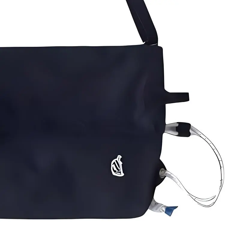 NAUTICA Cotton Handbag Shoulder Bag Men's Marine Blue-4