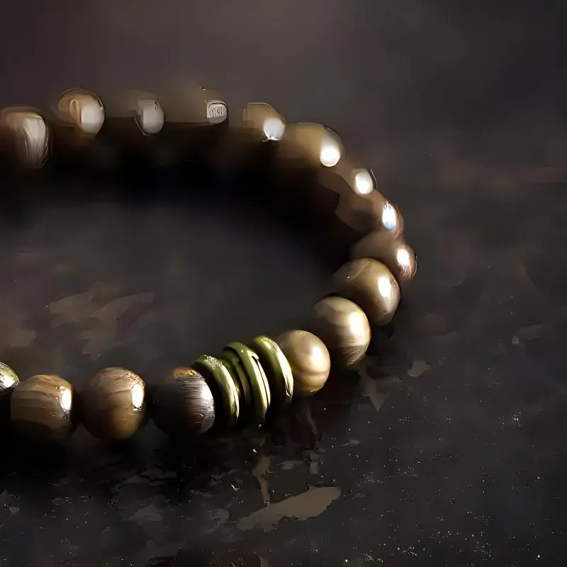 MUXIANG Sandalwood Bracelets Unisex-4