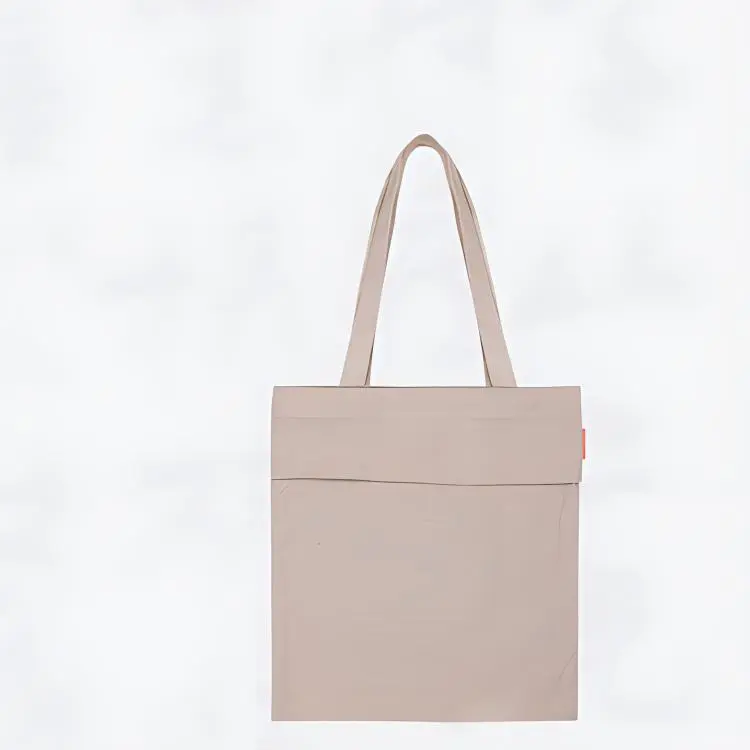 SUZHOU MUSEUM Cotton Tote Bag, Shoulder Bag Medium Size Unisex Blue/Gray-6