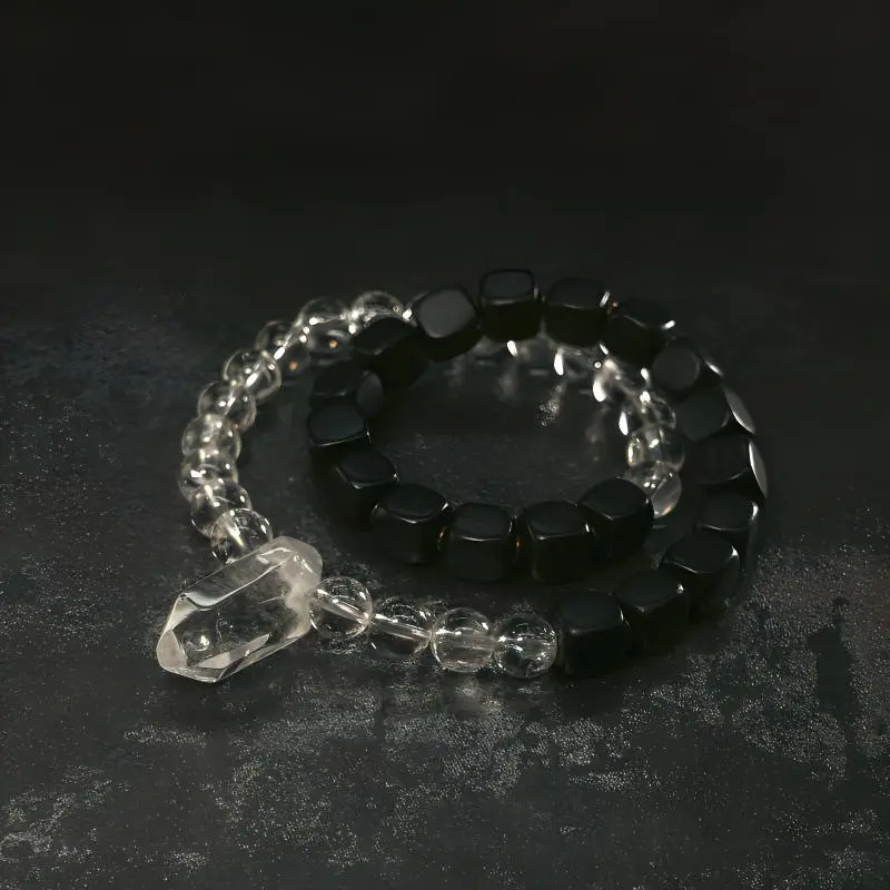 MUXIANG Crystal Jade Bracelets Unisex-4