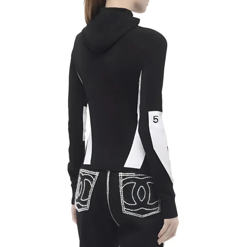 CHANEL FW24 Sweater Women's Blue-2