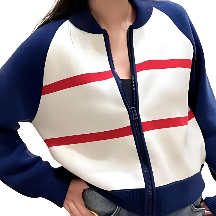 DIOR Dioralps Jackets Coats Women's Blue White-2