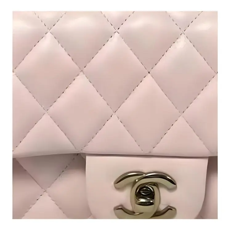 CHANEL Classic Flap CF Logo Crossbody Bag, Shoulder Bag Regular Women's Pink-1