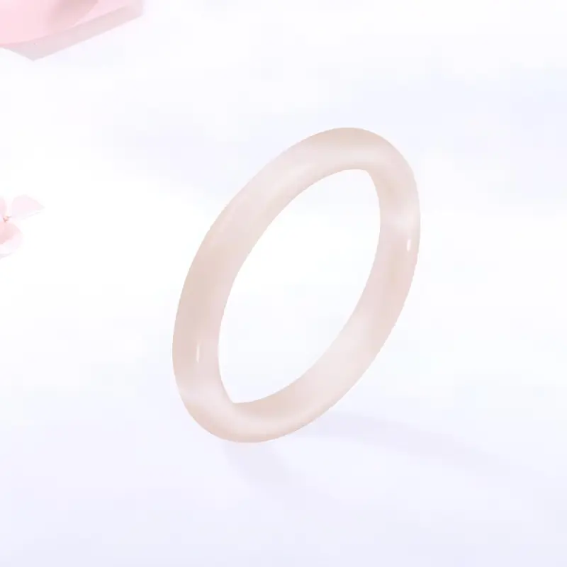 Master Kim Glass Cat Eye Jade Bangles Women's-3