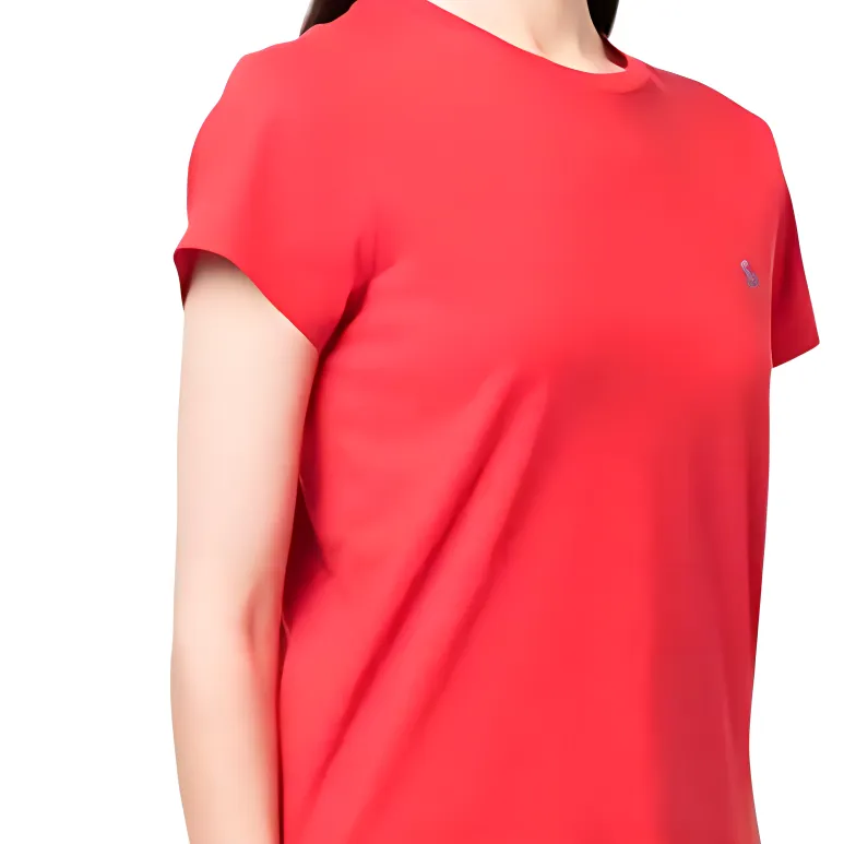 Polo Ralph Lauren T Shirts Women's Red-4