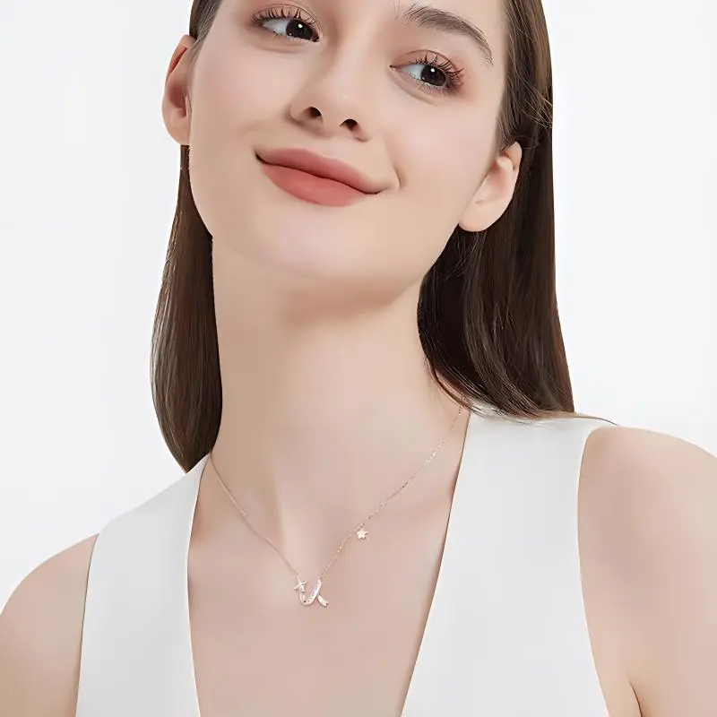 KEMLAIDA 925 Sterling Silver Necklaces Women's-3