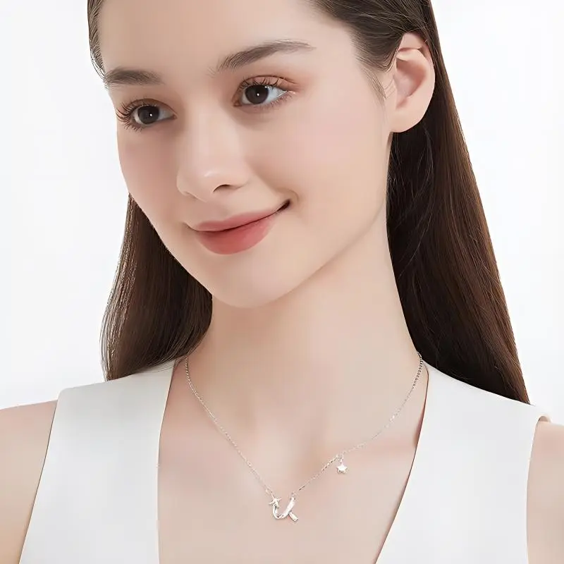 KEMLAIDA 925 Sterling Silver Necklaces Women's-4