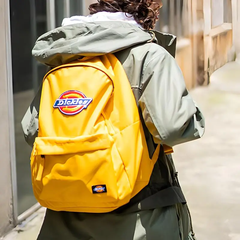 Dickies Polyester Backpack Unisex Earth Yellow-3