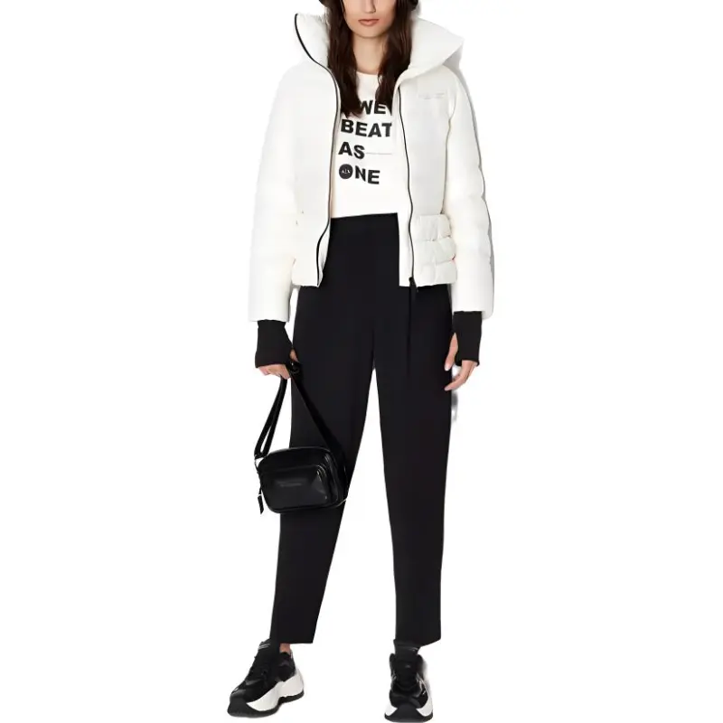 ARMANI EXCHANGE Down Jackets Women's White-1