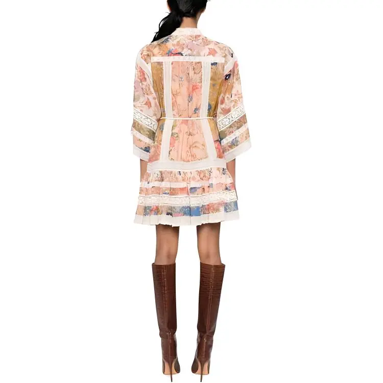 Zimmermann Floral Printed Mini Dress-3