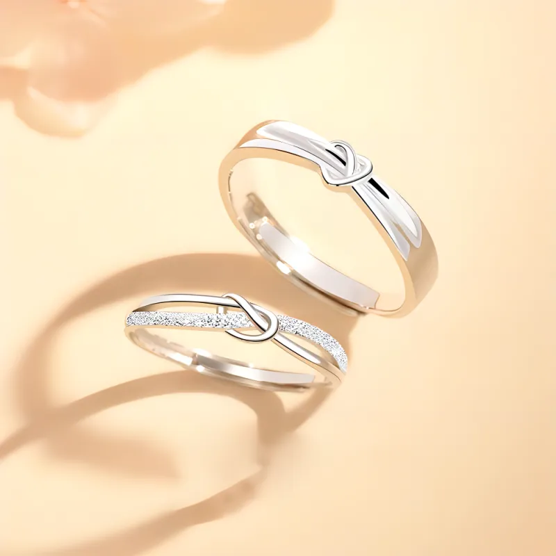 7℃ 999 Fine Silver Rings Unisex-4