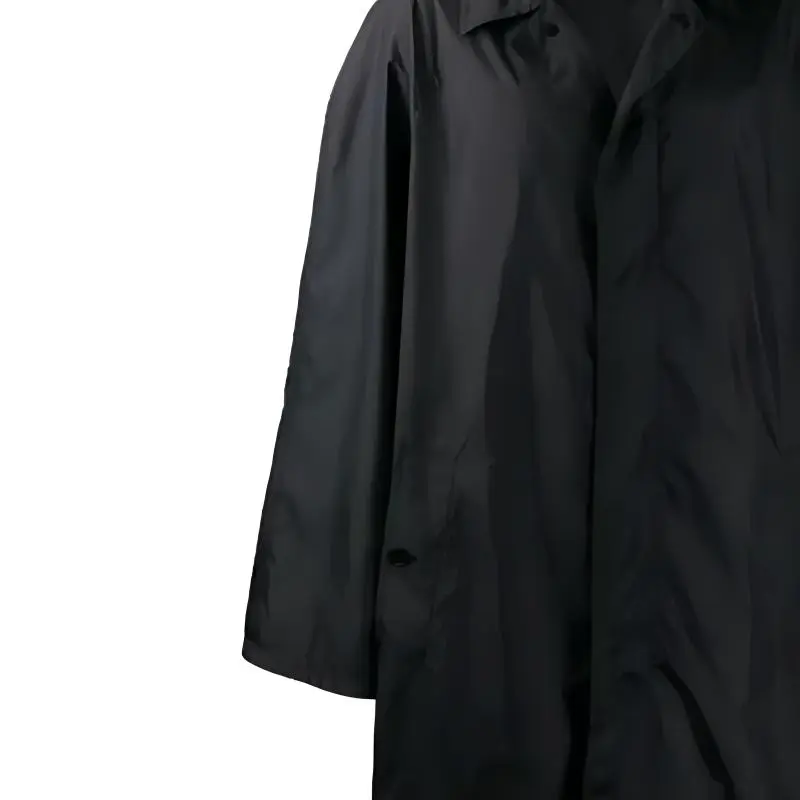 Balenciaga Trench Coat Men's Black-5