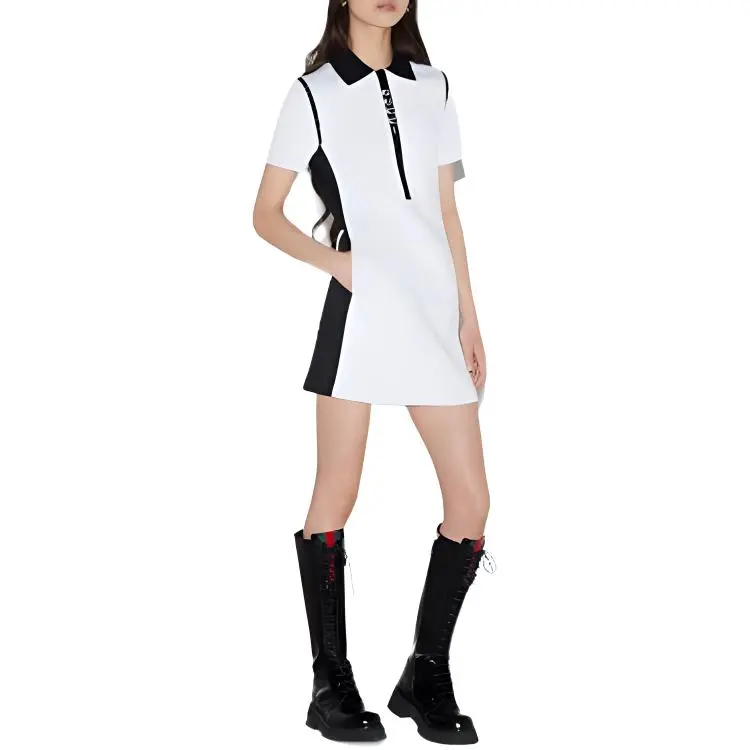 GUCCI Jacquard Mini Polo Dress-1