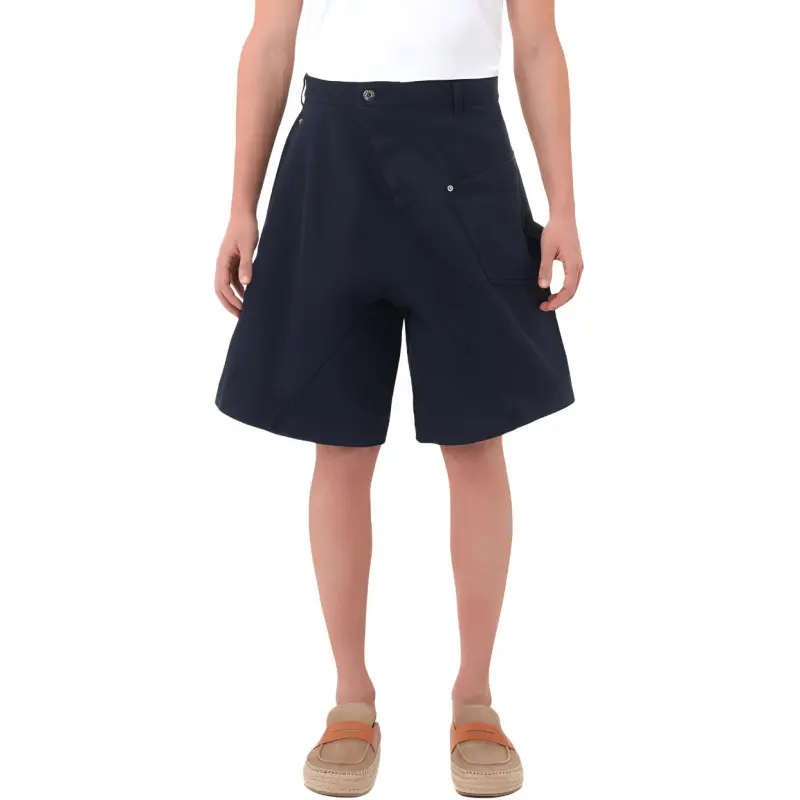JW Anderson Knee Length Twisted Bermuda Shorts-4