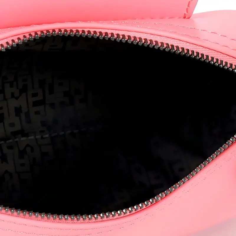 LONGCHAMP Cow Leather Makeup Bags Clutches Regular Women's Pink-4