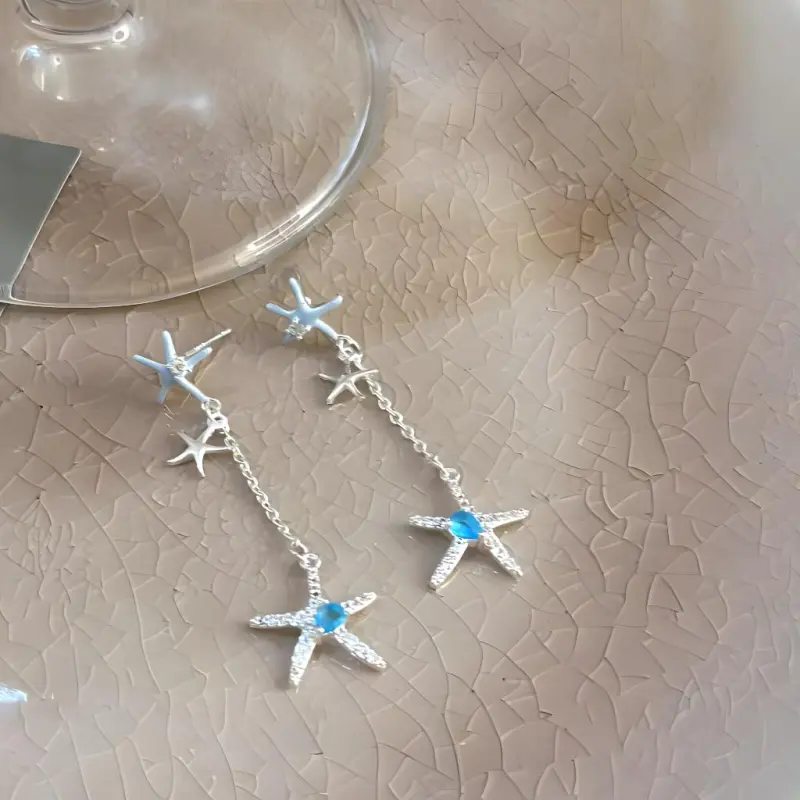 Universe Search Alloy Earrings Women's-1