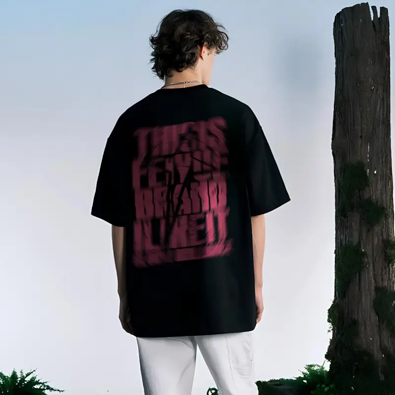 Feiyue T-Shirt Unisex Black-White-14