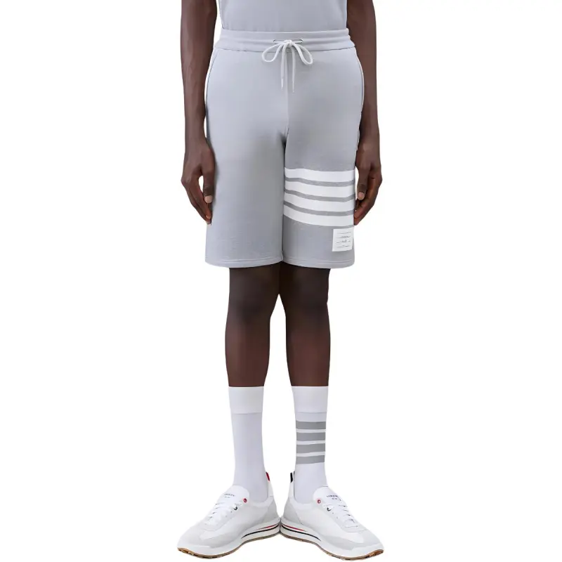 THOM BROWNE 4 Bar Drawstring Shorts-2