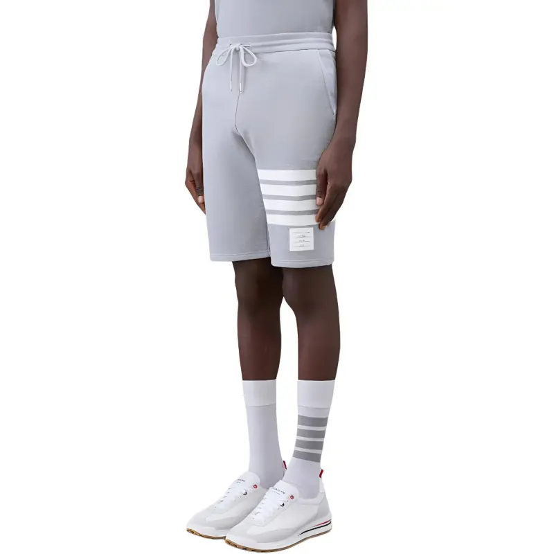 THOM BROWNE 4 Bar Drawstring Shorts-4
