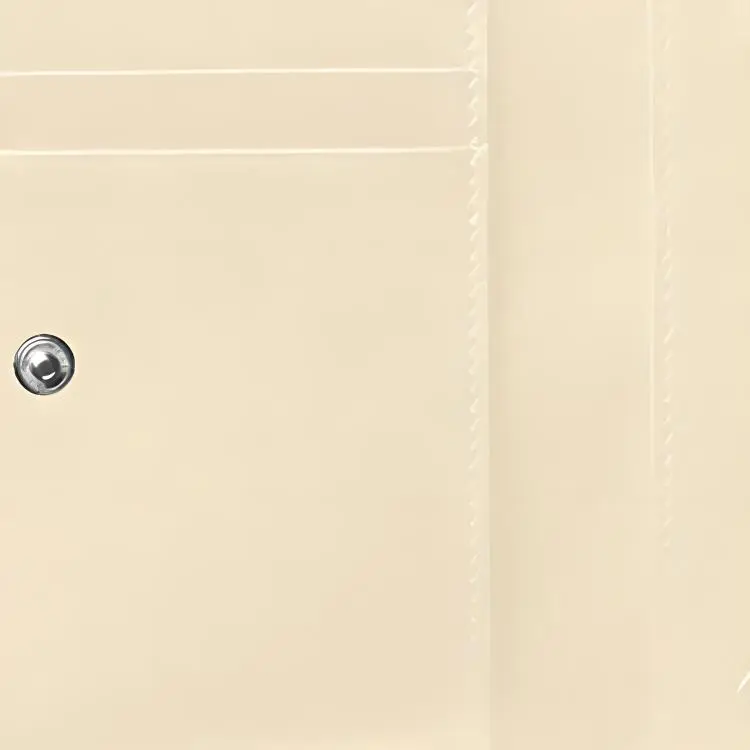 MONTBLANC Cow Leather Wallet Mini Men's White-4