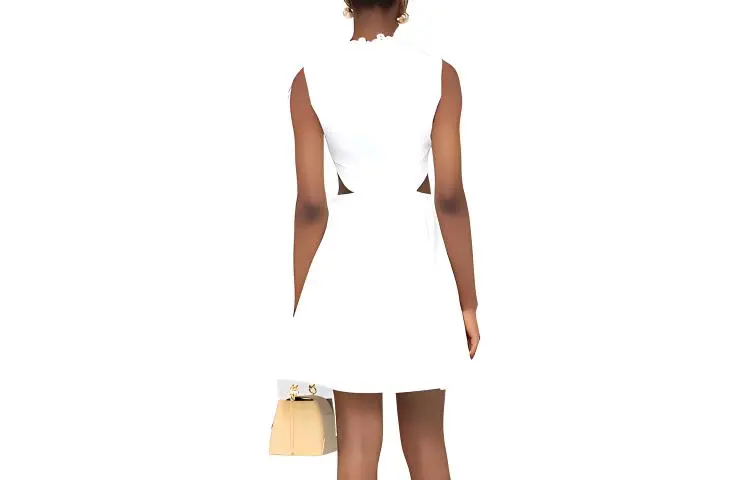 Self-portrait Guipure-lace Cut-out Mini Dress-1