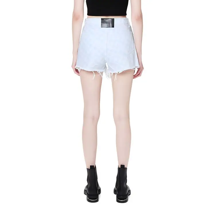 Alexander Wang Denim Shorts Women's Blue-2