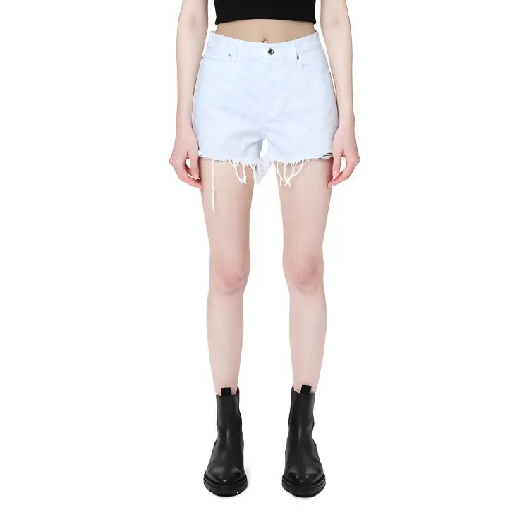 Alexander Wang Denim Shorts Women's Blue-1