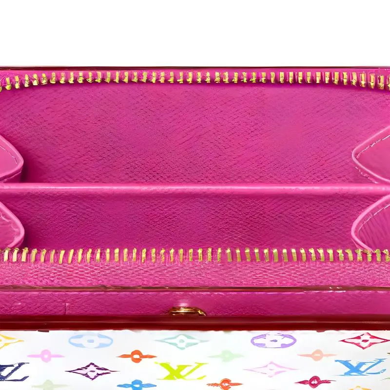 LOUIS VUITTON X Takashi Murakami Lou Wallet White Multicolored-3