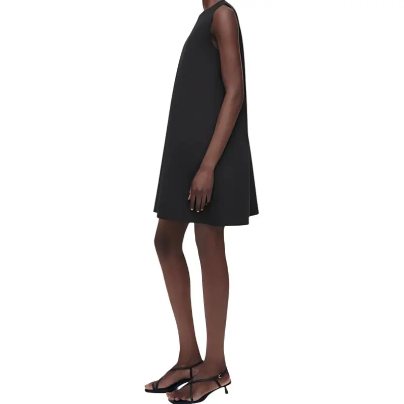 COS Sleeveless Dress Women's Black-4