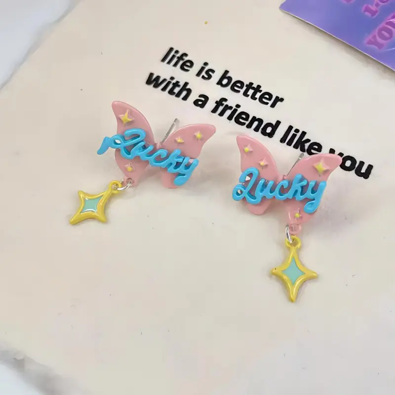 Universe Search S925 Silver Earrings Women's-2