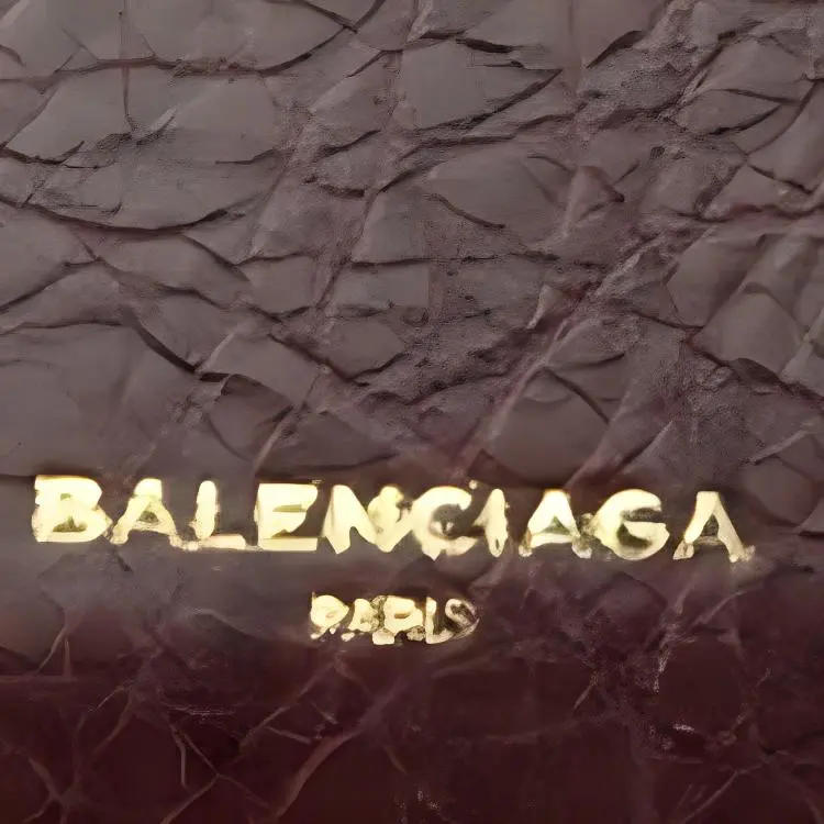 Balenciaga Vintage Leather Wallet Women's Burgundy-3