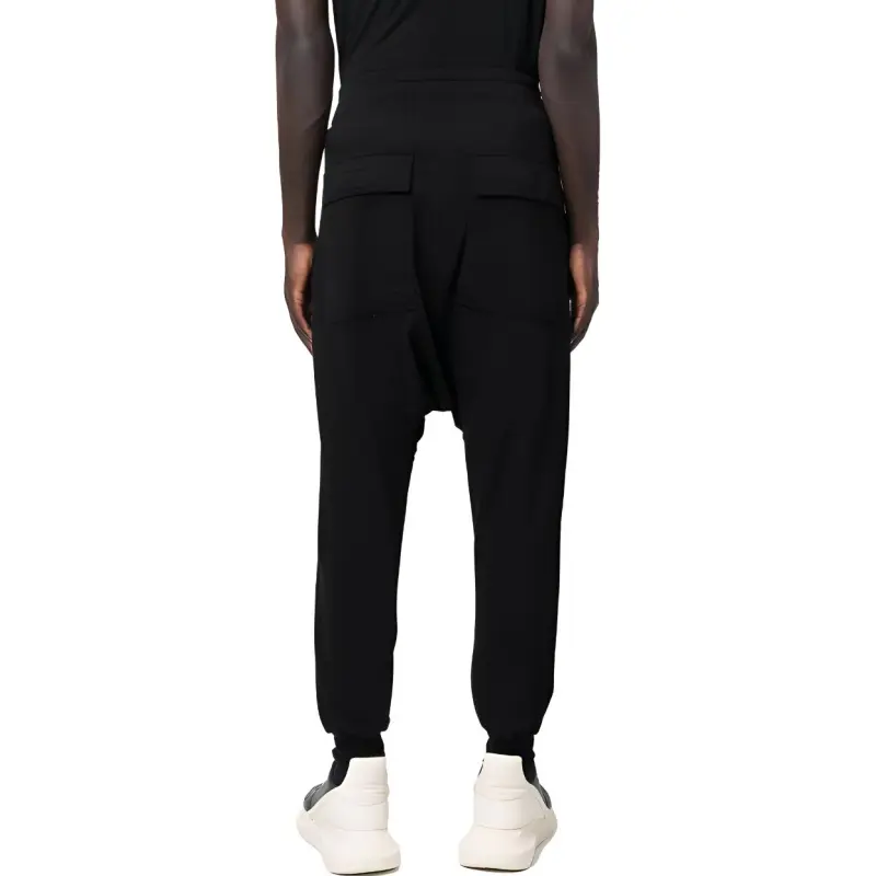 Rick Owens DRKSHDW Drop crotch Drawstring Track Pants-1