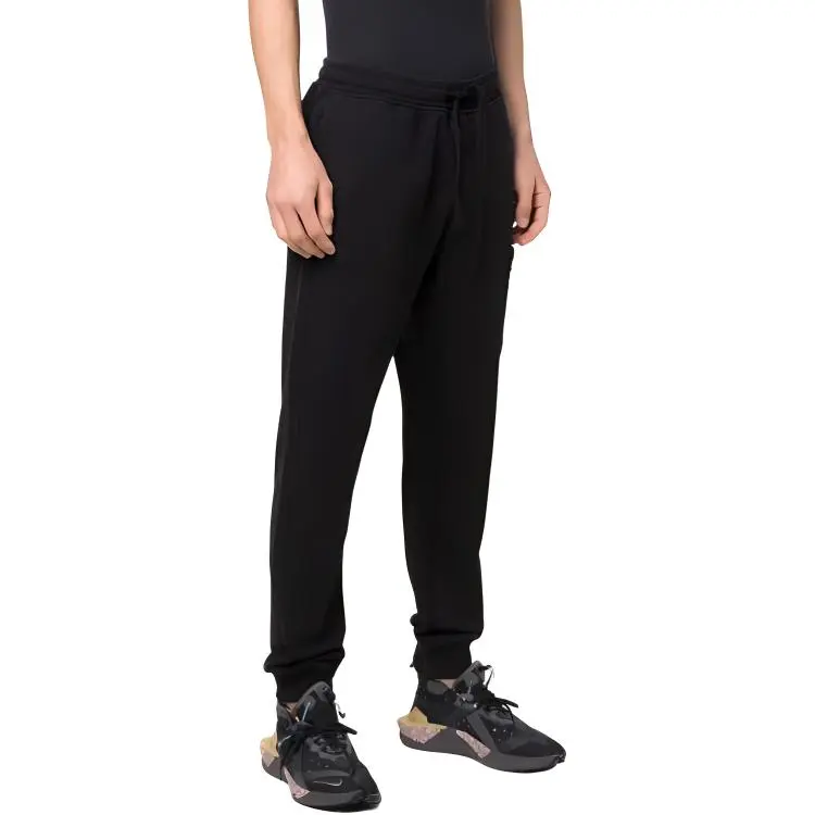 STONE ISLAND Knitted Sports Pants Men's Black-4