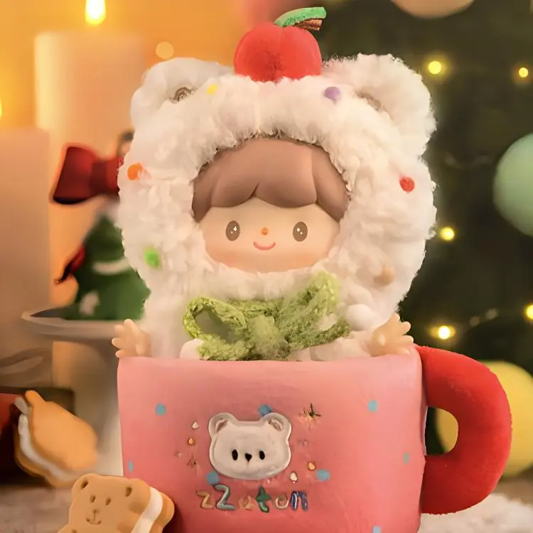 FINDING UNICORN Winter Day Cream Azod Hang Tag Box 16cm-2
