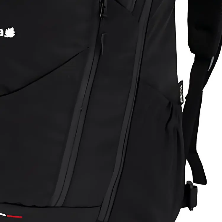 Lafuma Fabric Outdoor Hiking Bag Backpacks Unisex Zircon Black-2