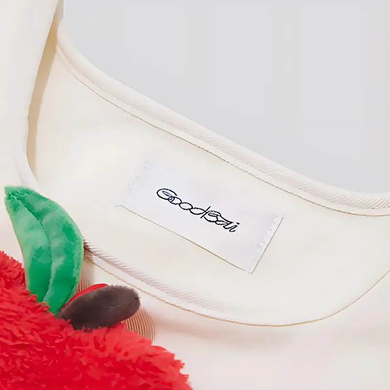 GOOD BAI Cotton And Polyester Blend Shopping Bag Handbag Women's White-3
