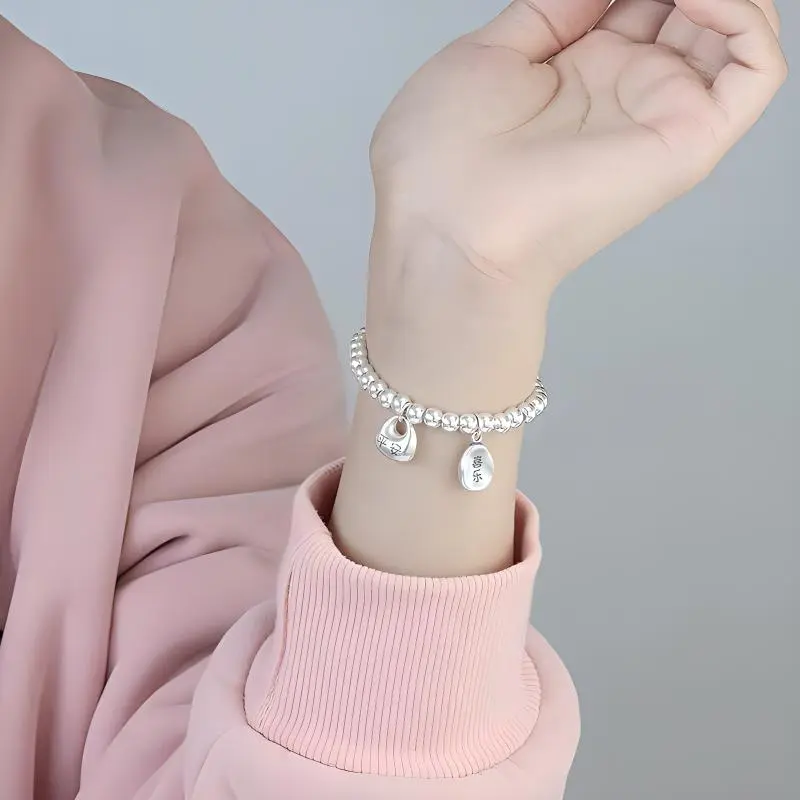 UZIID S999 Silver Pure Silver Bracelets Women's-2