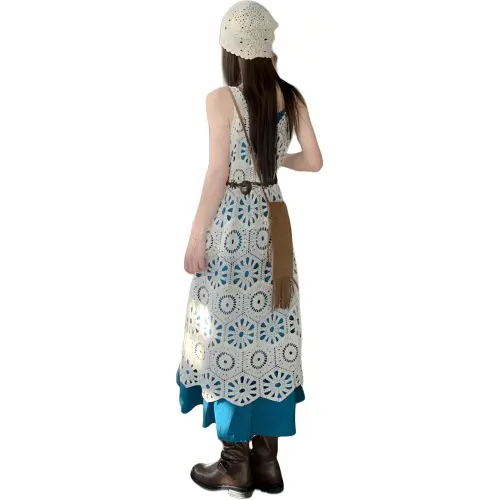 SNZX Skirt Set Women's Slip Dress + Blouse
