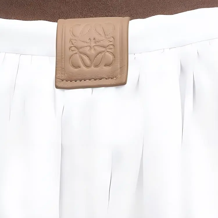 LOEWE SS24 Long Sleeved Dress Women's White-5