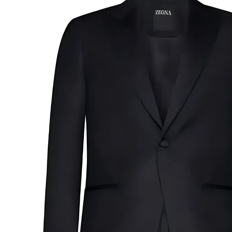 Ermenegildo Zegna Single Breasted Two Piece Tailored Suit-4