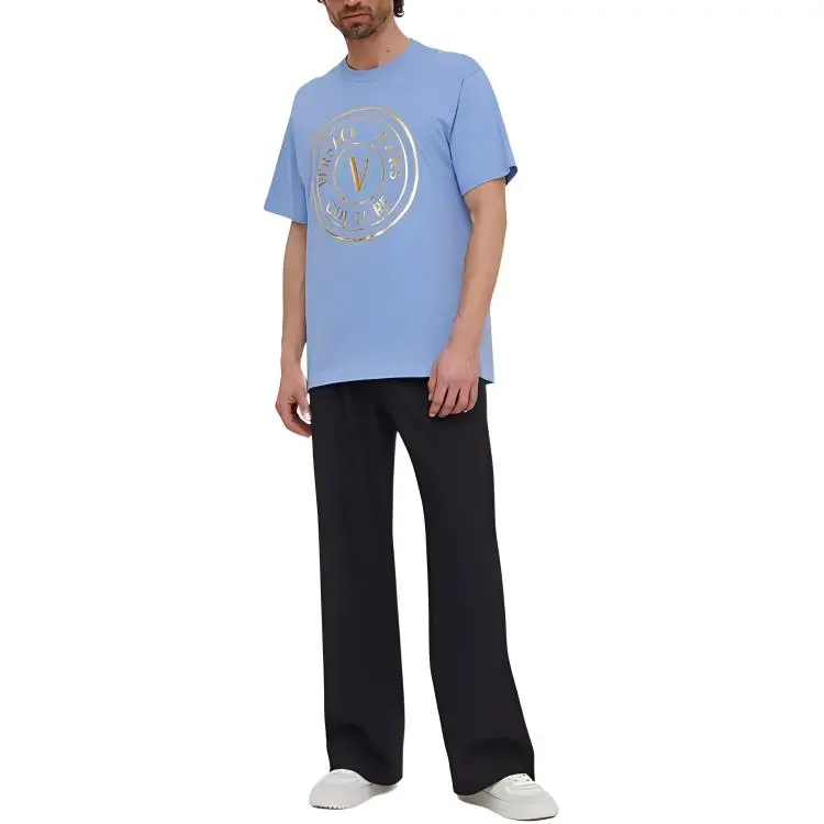VERSACE JEANS T Shirt Men's Light Blue-2