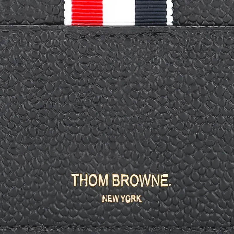 THOM BROWNE Rwb Loop Tab Cardholder-4