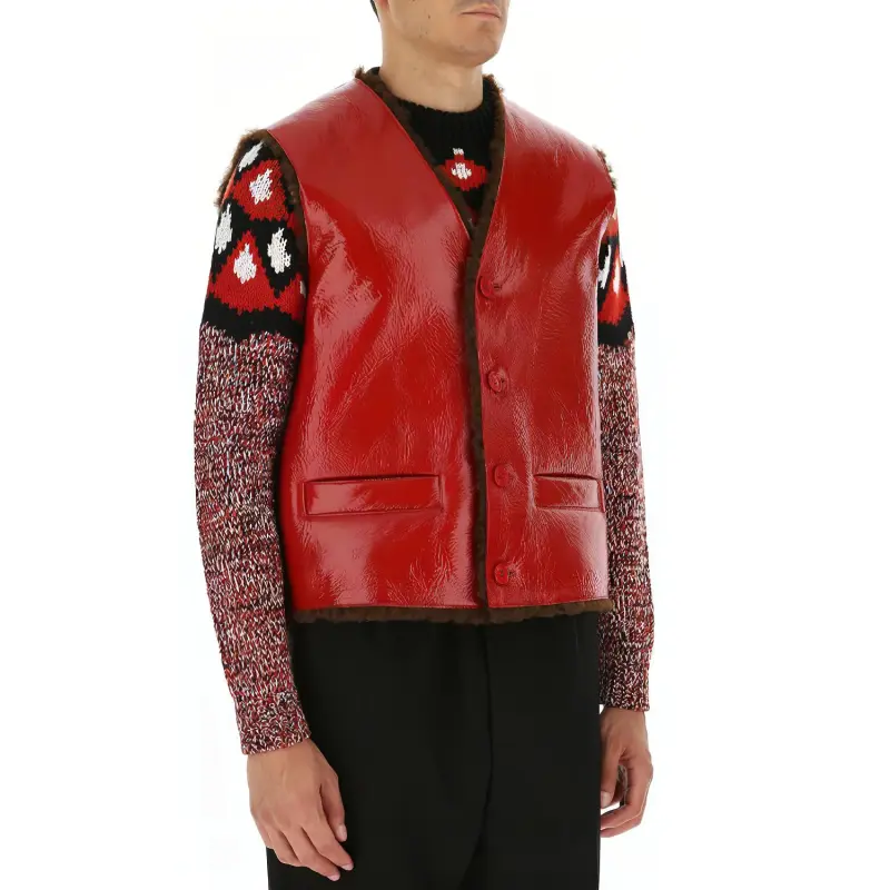 PRADA Jackets & Coats Men's Red-2