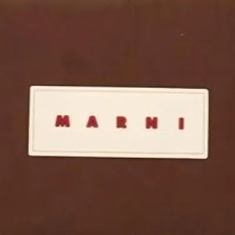 MARNI Polyester Shoulder Bag, Crossbody Bag Women's Brown-4