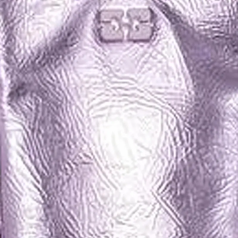 GANNI Synthetic Leather Crossbody Bag Shoulder Bag Mini Women's Light Purple-2