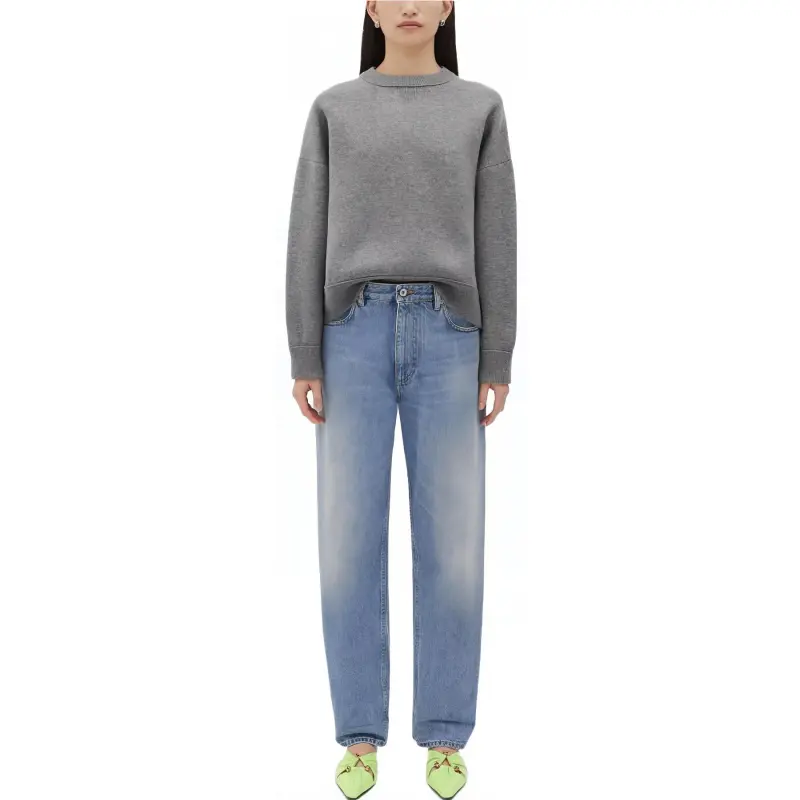 Bottega Veneta Relaxed Fit Crewneck Jumper-1