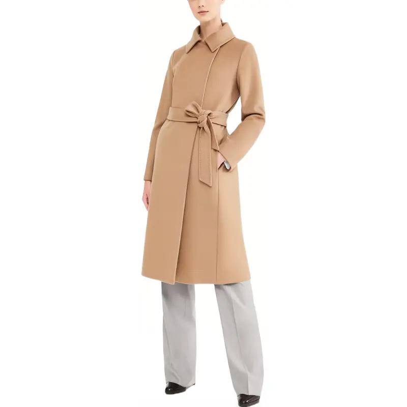 MaxMara Studio Bcollag Belted Coat-1