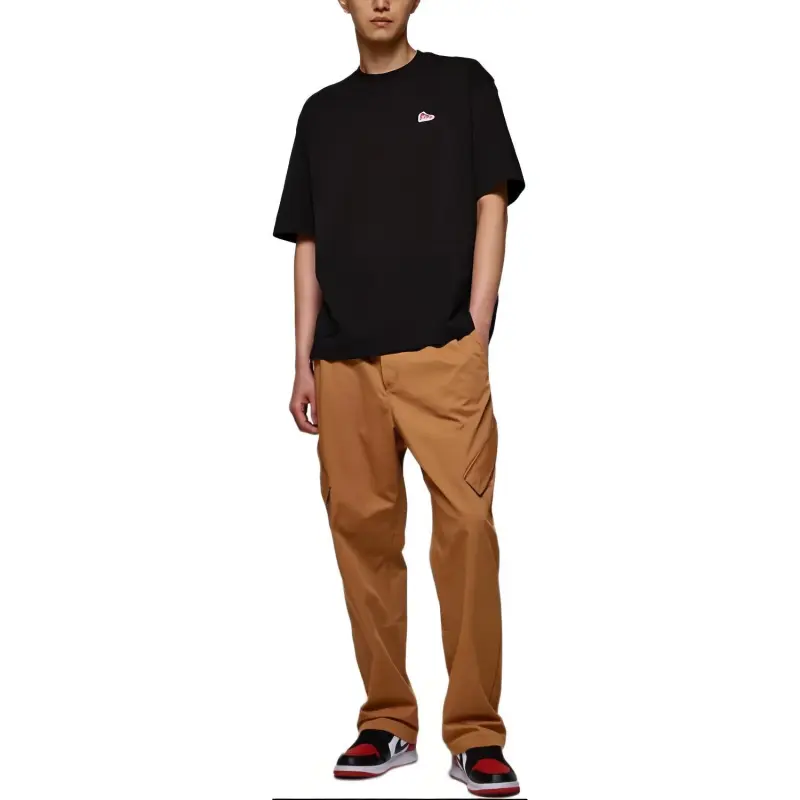 Jordan T Shirts Men Black-6
