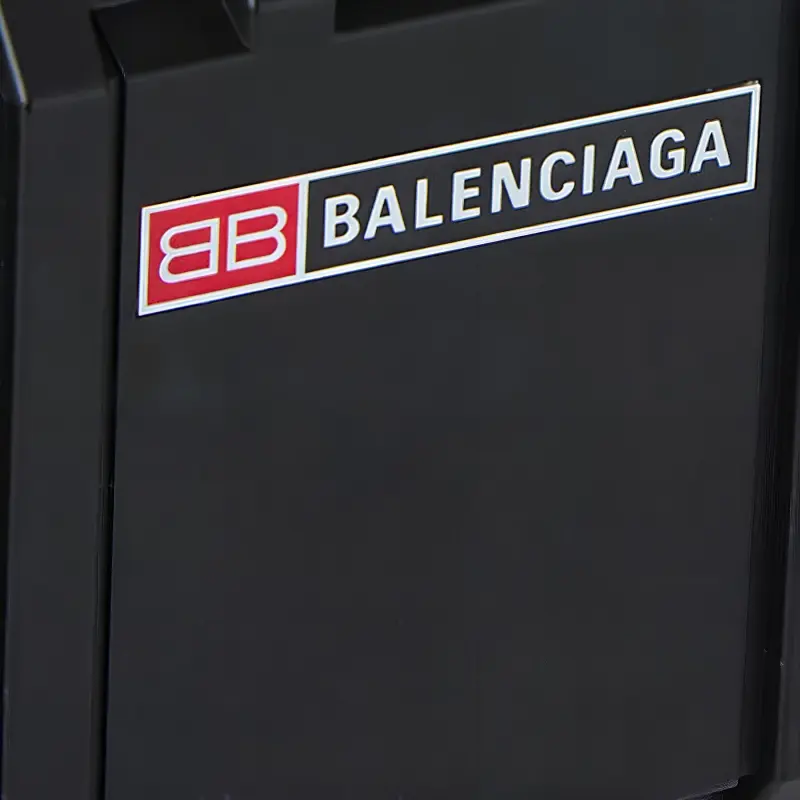 Balenciaga Recycled Material Crossbody Bags Shoulder Bags Men's Black-3
