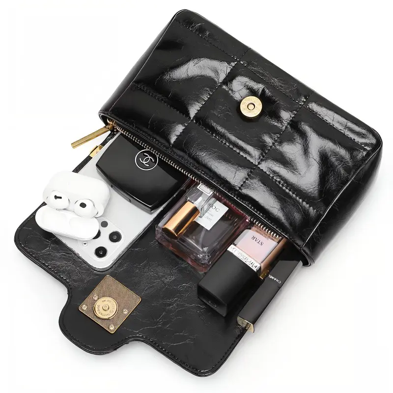 PIERRE CARDIN Cow Leather Crossbody Bag, Shoulder Bag Women's Multicolor-5